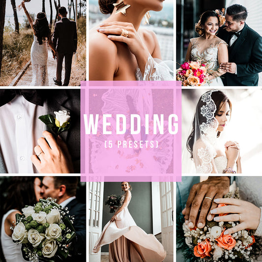 WEDDING (5 PRESETS)